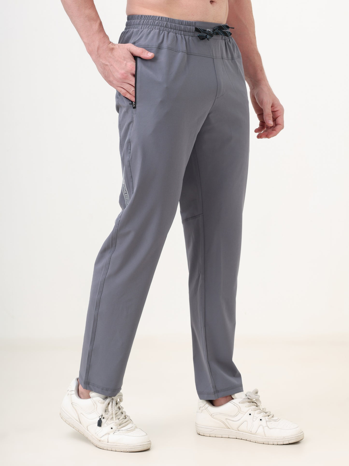 Airmax Men's Track Pants - Grey Melange