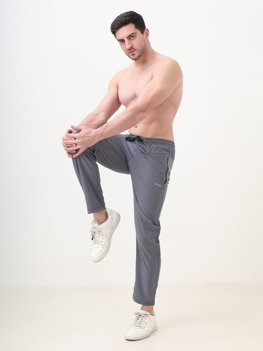 Airmax Men's Track Pants - Grey Melange